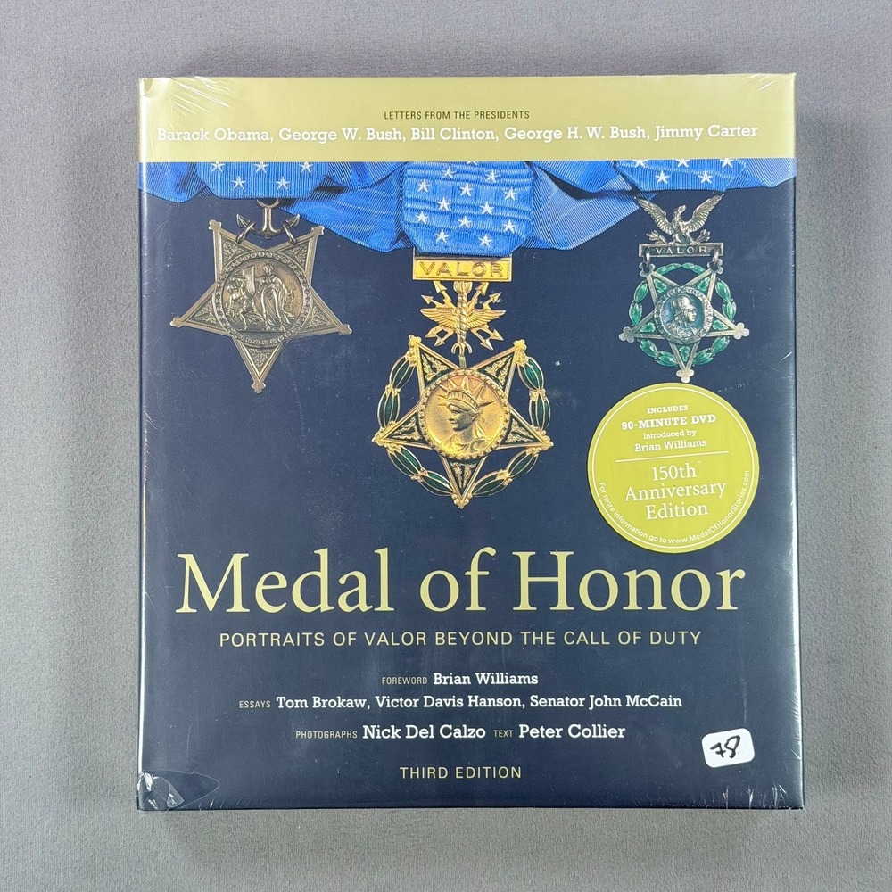 Medal of Honor Peter Collier Hardcover 2011 3rd Ed 150th Anniversary Military